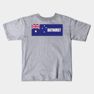 Bathurst City in Australian Flag Kids T-Shirt